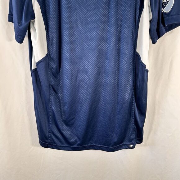 Sporting Kansas City Fanatics Jersey Men's XL Short Sleeve Vneck Pullover - Picture 3 of 11